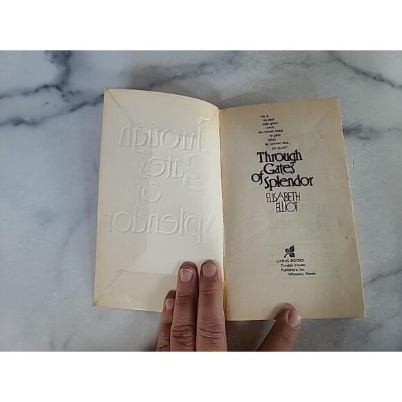 Through Gates Of Splendor By Elisabeth Elliot Paperback - Picture 2 of 10